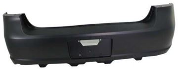 Bumper Cover, Lucerne 08-11 Rear Bumper Cover, Primed, W/O Rear Obj Snsr Holes, Replacement REPB010327P