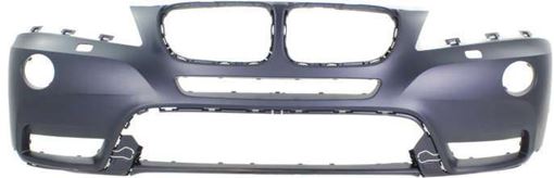 BMW Front Bumper Cover-Primed, Plastic, Replacement REPB010384PQ