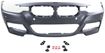 BMW Front Bumper Cover-Primed, Plastic, Replacement REPB010396P