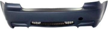 BMW Rear Bumper Cover-Primed, Plastic, Replacement REPB760119P