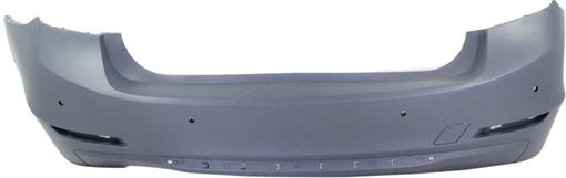 BMW Rear Bumper Cover-Primed, Plastic, Replacement REPB760151PQ