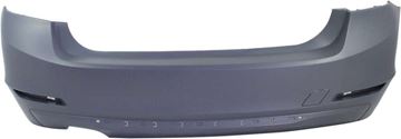 BMW Rear Bumper Cover-Primed, Plastic, Replacement REPB760152PQ