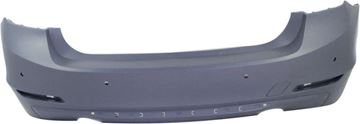 BMW Rear Bumper Cover-Primed, Plastic, Replacement REPB760153PQ