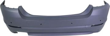 BMW Rear Bumper Cover-Primed, Plastic, Replacement REPB760158PQ