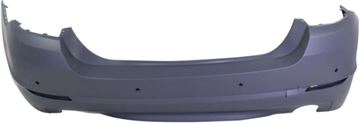 BMW Rear Bumper Cover-Primed, Plastic, Replacement REPB760160PQ