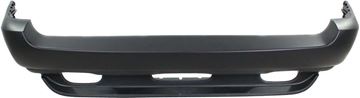 Bumper Cover, X5 02-06 Rear Bumper Cover, Primed, 4.6L/4.8L Eng, W/O Park Dist Ctrl Snsr Holes, Replacement REPB760163P