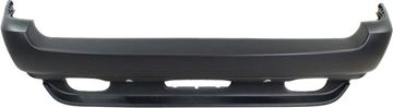 Bumper Cover, X5 00-06 Rear Bumper Cover, Primed, 3.0/4.4L Eng, W/ Park Dist Ctrl Snsr Holes, Replacement REPB760165P