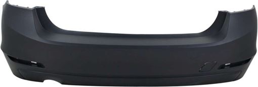 BMW Rear Bumper Cover-Primed, Plastic, Replacement REPB760168PQ