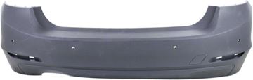 BMW Rear Bumper Cover-Primed, Plastic, Replacement REPB760176P