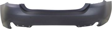 BMW Rear Bumper Cover-Primed, Plastic, Replacement REPB760185PQ