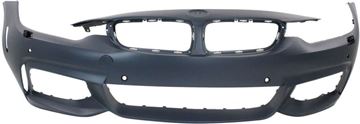 BMW Front Bumper Cover-Primed, Plastic, Replacement REPBM010316PQ