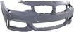 Bumper Cover, 4-Series 14-18 Front Bumper Cover, Primed, W/ M Sport Line, W/ Hlw/Pdc Snsr Holes, W/O Ipas/Cam, Conv/Cpe/Hb, Replacement REPBM010318P