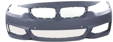 BMW Front Bumper Cover-Primed, Plastic, Replacement REPBM010324P