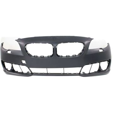 Bumper Cover, 5-Series 14-16 Front Bumper Cover, Primed, W/O M Pkg, W/O Pdc Snsr Holes, Sdn - Capa, Replacement REPBM010367PQ