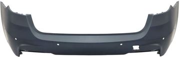 BMW Rear Bumper Cover-Primed, Plastic, Replacement REPBM760102P