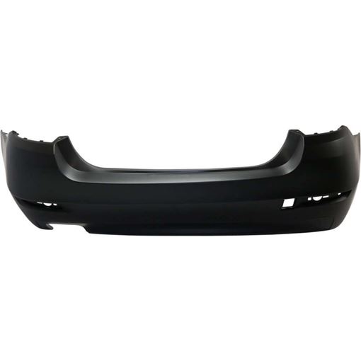 Bumper Cover, 528I 14-16 Rear Bumper Cover, Primed, Standard W/O M Sport Pkg, W/O Park Dist Ctrl Snsr Holes - Capa, Replacement REPBM760105PQ