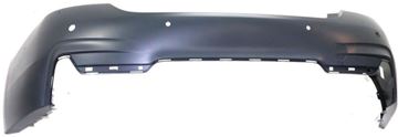 BMW Rear Bumper Cover-Primed, Plastic, Replacement REPBM760107P