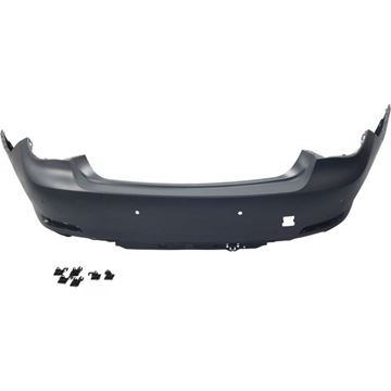 BMW Rear Bumper Cover-Primed, Plastic, Replacement REPBM760112P