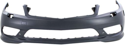 Mercedes Benz Front Bumper Cover-Primed, Plastic, Replacement REPBZ010353P