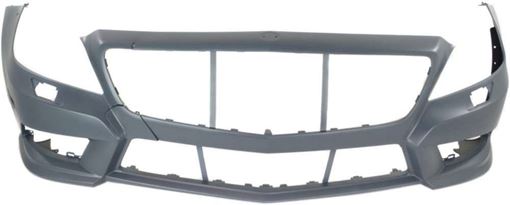 Mercedes Benz Front Bumper Cover-Primed, Plastic, Replacement REPBZ010375P