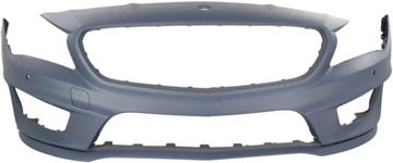 Mercedes Benz Front Bumper Cover-Primed, Plastic, Replacement REPBZ010384P