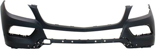 Bumper Cover, Ml250 15-15/Ml350 12-15 Front Bumper Cover, Prmd, W/O Amg Styling Pkg, W/O Hlw Holes, W/ Parktronic Holes, Replacement REPBZ010399P