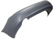 Mercedes Benz Rear Bumper Cover-Primed, Plastic, Replacement REPBZ760103P