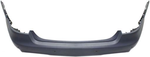 Mercedes Benz Rear Bumper Cover-Primed, Plastic, Replacement REPBZ760107P