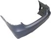 Mercedes Benz Rear Bumper Cover-Primed, Plastic, Replacement REPBZ760107P