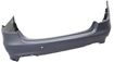 Mercedes Benz Rear Bumper Cover-Primed, Plastic, Replacement REPBZ760107P