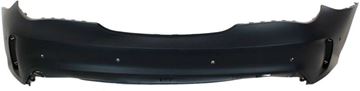 Mercedes Benz Rear Bumper Cover-Primed, Plastic, Replacement REPBZ760117PQ