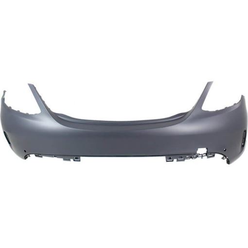 Mercedes Benz Rear Bumper Cover-Primed, Plastic, Replacement REPBZ760120P