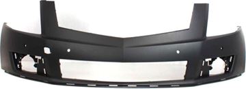 Cadillac Front, Upper Bumper Cover-Primed, Plastic, Replacement REPC010324P