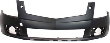 Cadillac Front, Upper Bumper Cover-Primed, Plastic, Replacement REPC010326P