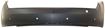 Cadillac Rear Bumper Cover-Primed, Plastic, Replacement REPC760122P