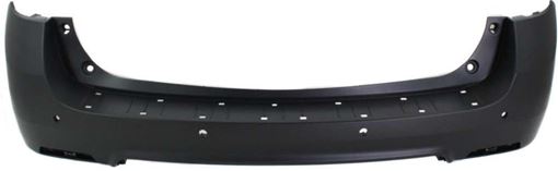 Chevrolet Rear, Upper Bumper Cover-Primed, Plastic, Replacement REPC760132PQ