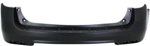 Chevrolet Rear, Upper Bumper Cover-Primed, Plastic, Replacement REPC760133PQ