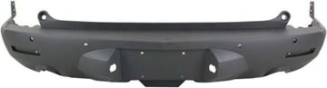 Bumper Cover, Traverse 09-12 Rear Bumper Cover, Textured, W/ Dual Exhaust Holes - Capa, Replacement REPC760190Q