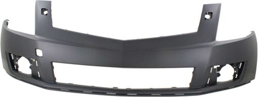 Cadillac Front, Upper Bumper Cover-Primed, Plastic, Replacement REPCD010302P