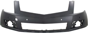 Cadillac Front, Upper Bumper Cover-Primed, Plastic, Replacement REPCD010304P