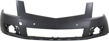 Cadillac Front, Upper Bumper Cover-Primed, Plastic, Replacement REPCD010306P