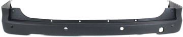 Bumper Cover, City Express 15-18 Rear Bumper Cover, Textured, W/ Parking Aid Snsr Holes, Replacement REPCV760113P