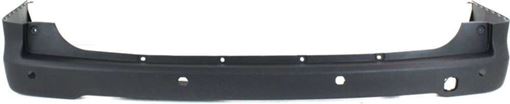 Bumper Cover, City Express 15-18 Rear Bumper Cover, Textured, W/ Parking Aid Snsr Holes, Replacement REPCV760113P