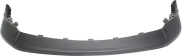 Ram, Dodge Front, Upper Bumper Cover-Textured, Plastic, Replacement REPD010311Q