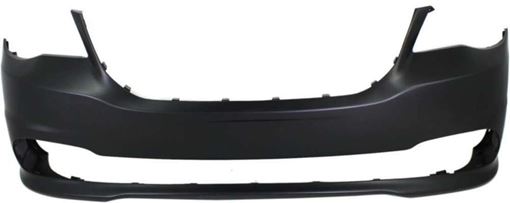 Dodge Front Bumper Cover-Primed, Plastic, Replacement REPD010357P