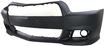 Dodge Front Bumper Cover-Primed, Plastic, Replacement REPD010365PQ