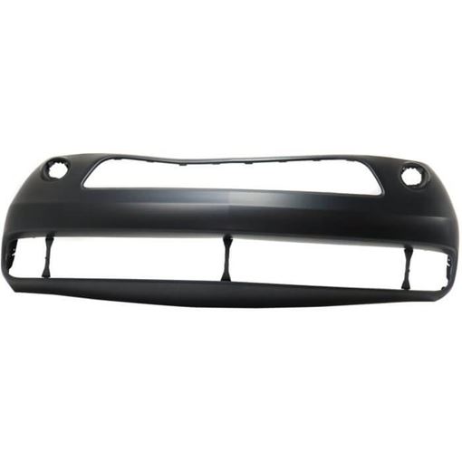 Bumper Cover, Challenger 15-18 Front Bumper Cover, Primed, W/ Fog Light Holes - Capa, Replacement REPD010380PQ