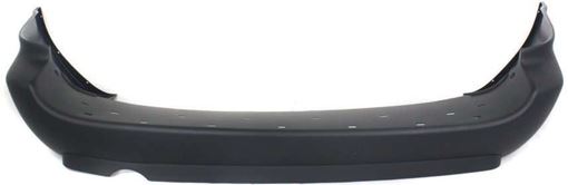 Bumper Cover, Grand Caravan 05-07 Rear Bumper Cover, Primed, W/O Rear Obj Snsr Holes, W/ Single Exh Hole And Blk Trim, W/O Chr Mldg, W/ Stow And Go Seat, Replacement REPD760109P