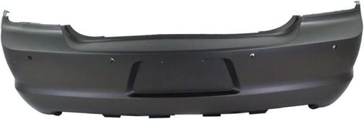 Bumper Cover, Charger 11-14 Rear Bumper Cover, Primed, W/ Parking Aid Snsr Holes, Type 1 - Capa, Replacement REPD760133PQ