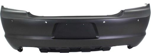 Dodge Rear Bumper Cover-Primed, Plastic, Replacement REPD760133P